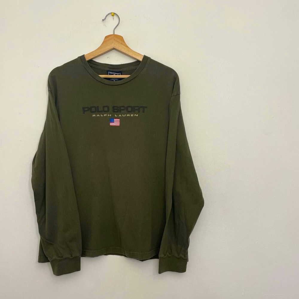 Vintage Polo Sport Long Sleeve T Shirt